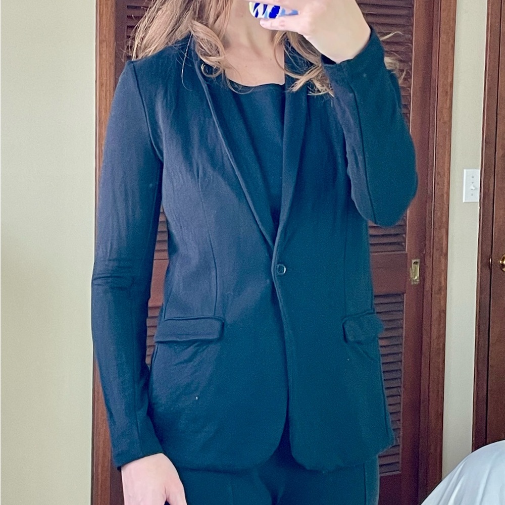 Magaschoni Black Blazer Medium
